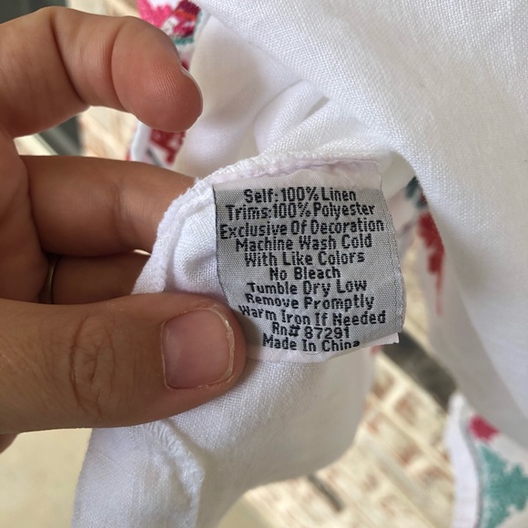 Johnny Was Embroidered Sleeveless Pocket Kimono L - Picture 15 of 16